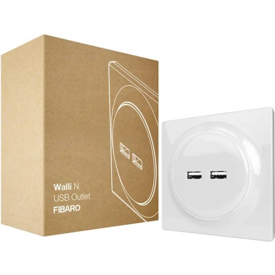 Afbeelding van FIBARO Walli N USB White
