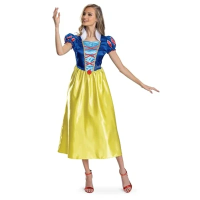 Afbeelding van DISGUISE 158369B EU Disney Basic Plus prinsessenkostuum voor volwassenen, dames, meerkleurig, maat M