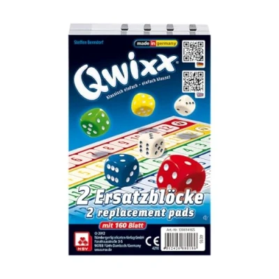 Afbeelding van NSV 4016 QWIXX vervangblok set van 2 dobbelspel