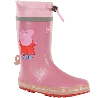 Afbeelding van Regatta Regenlaarzen voor kinderen Peppa Pig Puddle Roze maat 32EU