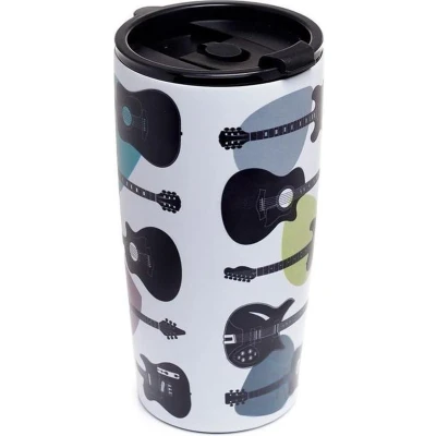 Afbeelding van RVS Thermobeker 550ml Headstock Gitaar