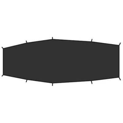 Afbeelding van Fjällräven Shape 2 Footprint Black Tent accessoire