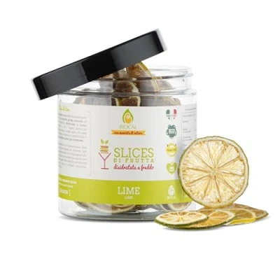 Image de Biocal® Rondelles de citron vert séchée naturelles 50gr