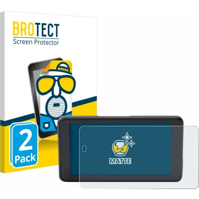 Afbeelding van BROTECT Screenprotector voor BMW ConnectedRide Navigator Folie Beschermfolie matte (2 Stuks)