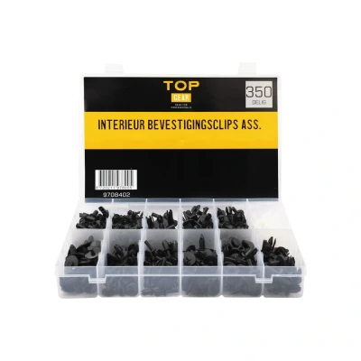Afbeelding van Topgear Interieur bevestigingsclips assortiment 350 delig