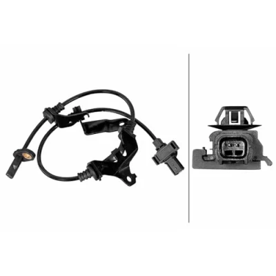 Afbeelding van HELLA 6PU 358 218 931 ABS Sensor Met verbindingsstuk Geluidsensor 2 605 HONDA: ACCORD 8 Kombi