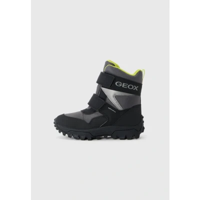 Afbeelding van Geox Himalaya Snowboots voor kinderen, Maat: 34, Dark grey/lime Schoenen