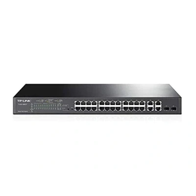 Image de TP LINK Smart PoE Switch T1500 28PCT commutateur 24 ports Montable sur rack