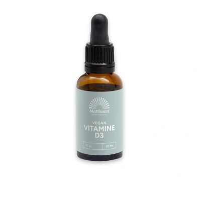 Afbeelding van Mattisson Vegan Vitamine D3 25 mcg 25ml
