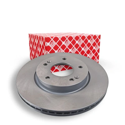 Afbeelding van FEBI BILSTEIN 108682 Remschijf Vooras 280 22 5 114,3 interne ventilatie Gecoat KIA: Niro