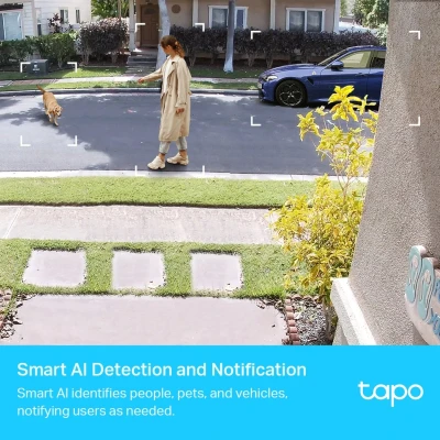 Afbeelding van Tapo Smart Beveiligingscamera Outdoor Battery Full Hd 2 Stuks (tapo C400s2)