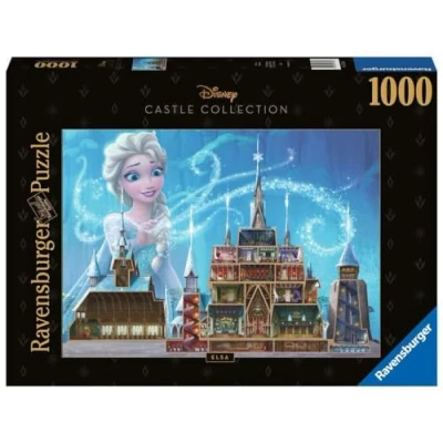 Afbeelding van Ravensburger puzzel Elsa Disney Kasteel 8 1000 stukjes