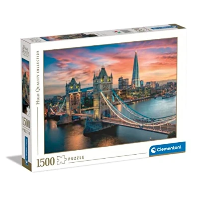 Afbeelding van Clementoni Puzzel 1500 Stukjes London Twilight voor volwassenen