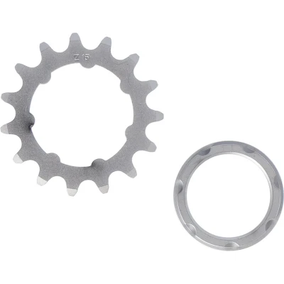 Afbeelding van XLC kettingwiel SSS02 baan met ring 1/8 15T staal zilver