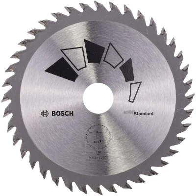 Afbeelding van Bosch Accessories Standard 2609256803 Hardmetaal cirkelzaagblad 130 x 20 mm Aantal tanden: 40 1 stuk(s)