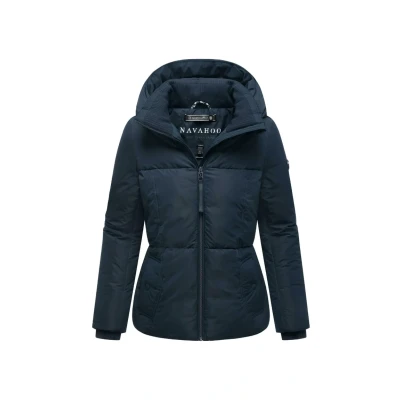 Afbeelding van Navahoo Veste d&#039;hiver chaude matelassée pour femme avec grande capuche Fée Chuchotement 14 S à 3XL, bleu marine,