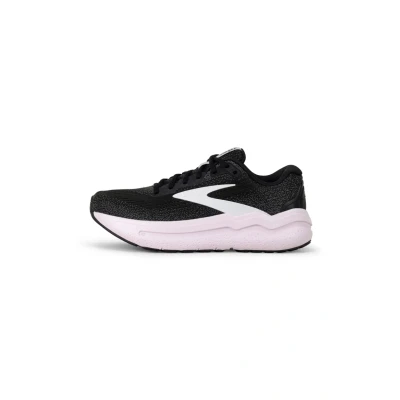 Afbeelding van Brooks Ghost MAX 2 Hardloopschoenen voor op de weg, Dames, Maat: 41, Black white orchid ice Textiel