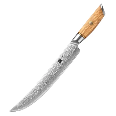 Afbeelding van Vleesmes van de Xinzuo B37 Damascus Series