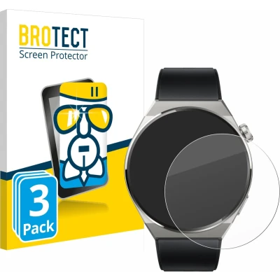 Afbeelding van BROTECT AirGlass kogelwerende glasfolie, Smartwatch beschermfolie, Transparant