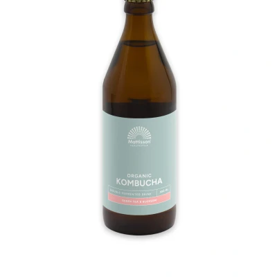 Afbeelding van Mattisson Biologische Kombucha Groene thee &amp; Bloesem 500 ml