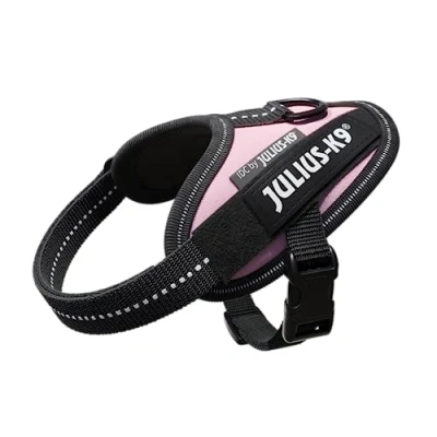 Afbeelding van WERELD BEKENDE JULIUS K9 IDC POWERTUIG VOOR TEKSTLABELS ROZE MAAT: BABY1