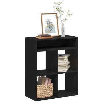 Afbeelding van vidaXL Boekenkast 66x31x80 cm bewerkt hout zwart