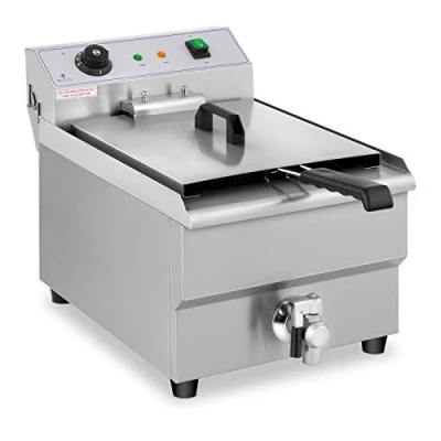 Afbeelding van Royal Catering Elektro Friteuse 16 Liter Aftapkraan 230 V