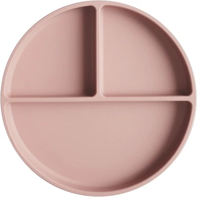 Afbeelding van Mushie Bord Siliconen 3 vaks Blush