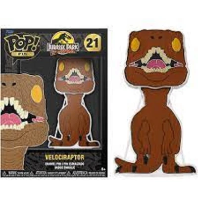 Afbeelding van Funko Pop! Pin: Jurassic Park Velociraptor