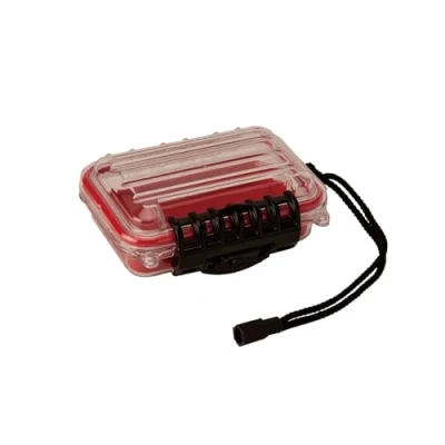 Afbeelding van Plano Guide Series 1449 polycarbonaat veldbox, rood/transparant, één maat