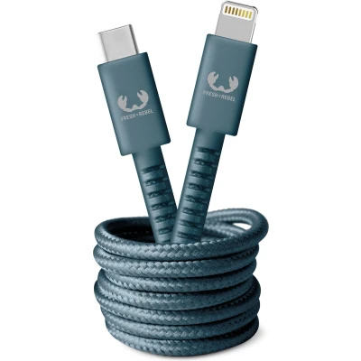 Afbeelding van Fresh N Rebel Usb c / Lightning kabel 2 M Dive Blue (2clc200dv)