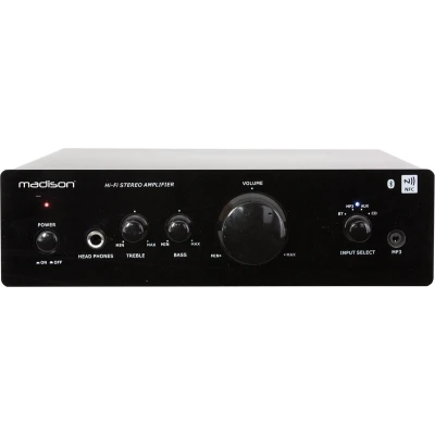 Afbeelding van Madison Mad1000 hifi stereo versterker met bluetooth&amp;nfc
