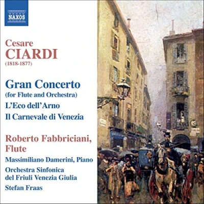 Afbeelding van Roberto Fabbriciani, Massimiliano Damerini, Stefan Fraas Ciardi: Flute Concerto/Solo Works (CD)
