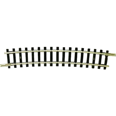 Afbeelding van N Fleischmann rails (zonder ballastbed) 22225 Gebogen 15 329 mm 12 stuk(s)