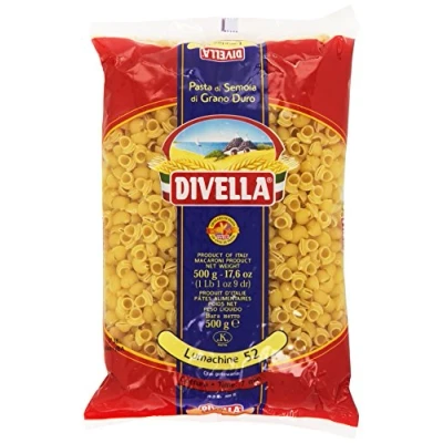 Afbeelding van Divella Lumachine N. 52 harde tarwegriesmeelpasta 500 g + 400 blik 24 stuks