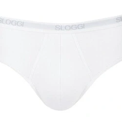 Afbeelding van sloggi men Basic Heren Midi slip Wit Maat S