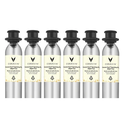 Afbeelding van Coravin CO2 Capsules Sparkling 6 Stuks