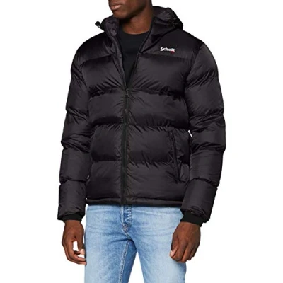 Image de Schott NYC Mixte Idaho2 Doudoune, Noir, XS