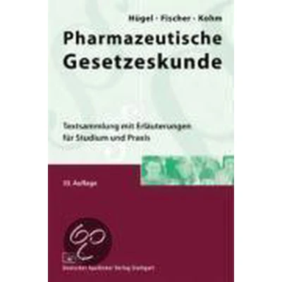 Afbeelding van Pharmazeutische Gesetzeskunde