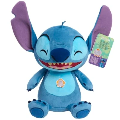 Image de Peluche Interactive Licence /Stitch Rit Et Tremble Stitch 25 Cm, Quand Secoué