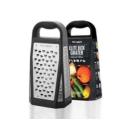 Afbeelding van Microplane Rasp &quot;&quot;boxgrater&quot;&quot; Elite Zwart