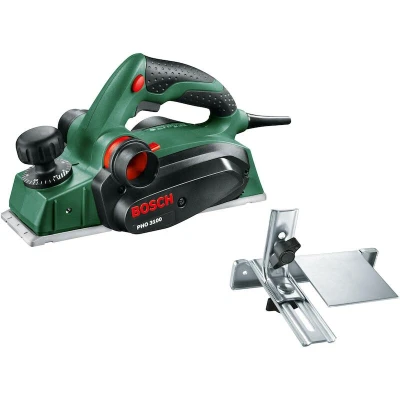 Afbeelding van Bosch Home and Garden PHO 3100 Elektrische schaafmachine Incl. koffer Schaafbreedte: 82 mm 750 W Felsdiepte (max.): 9