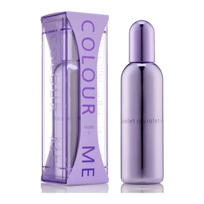 Afbeelding van COLOUR ME Milton Lloyd Eau de Parfum Violet voor dames, 100 ml, luxe damesgeur, langdurige geur