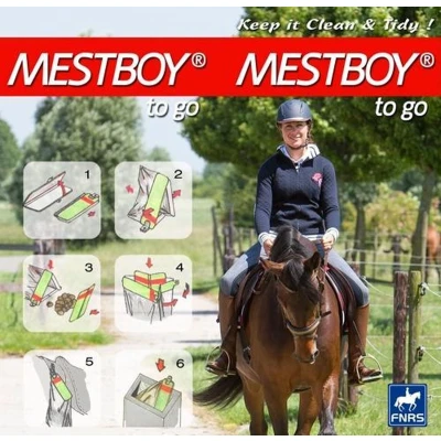 Afbeelding van Harry&#039;s Horse Mestboy to Go One Size Kleurloos
