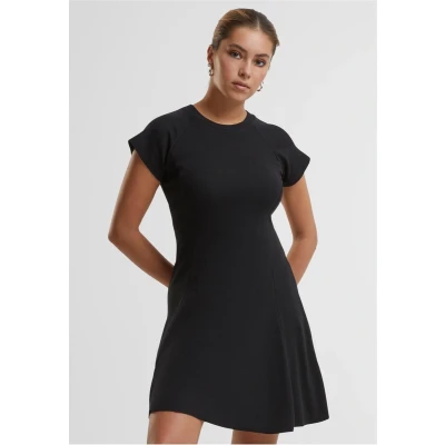 Afbeelding van Urban Classics Rib Skater jurk XXL Zwart