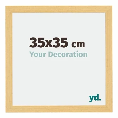 Afbeelding van Fotolijst 35x35 cm MDF Beuken Decor Mura
