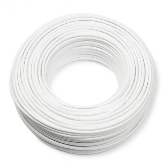 Afbeelding van Netwerkkabel Cat7 S/FTP 100 meter (Soepele kern, 100% koper, LSZH, Wit)