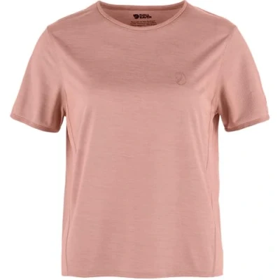 Afbeelding van Fjällräven Abisko Lite SS Shirt Dames Chalk Rose XL Roze Outdoor