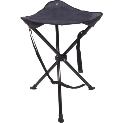 Afbeelding van Bo Camp 3 Poots krukje Deluxe Antraciet 55 cm