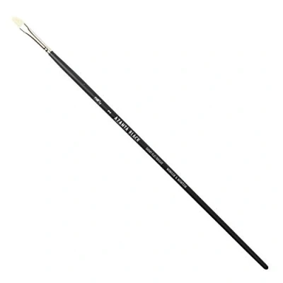 Afbeelding van Winsor &amp; Newton 6 mm Nr. 2 Kort Flat Transparante Houten Borstel